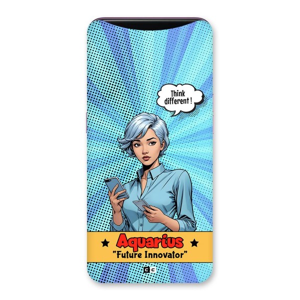Innovative Aquarius Back Case for Oppo Find X