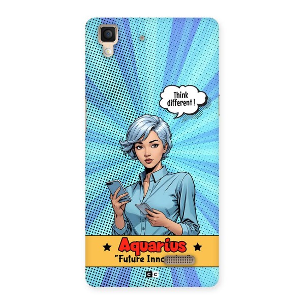 Innovative Aquarius Back Case for Oppo R7