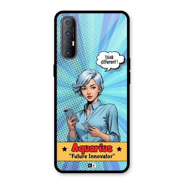 Innovative Aquarius Back Case for Oppo Reno3 Pro