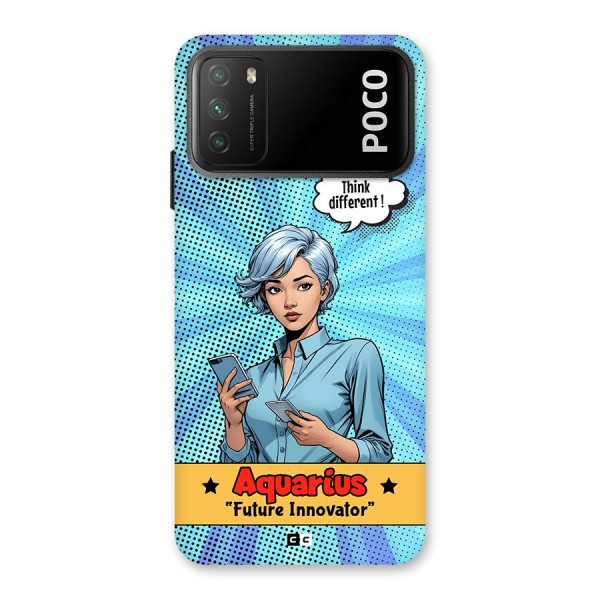 Innovative Aquarius Back Case for Poco M3
