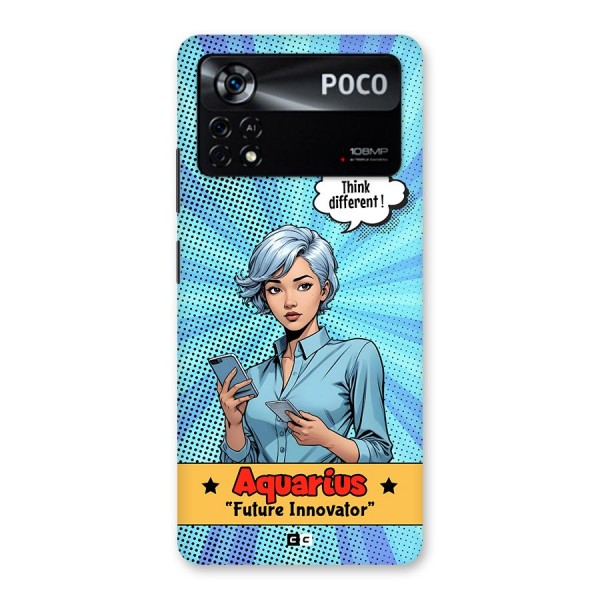 Innovative Aquarius Back Case for Poco X4 Pro 5G