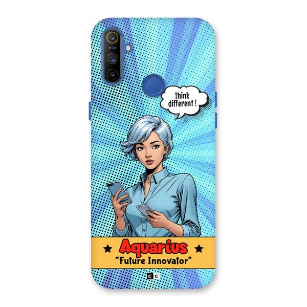 Innovative Aquarius Back Case for Realme Narzo 10A
