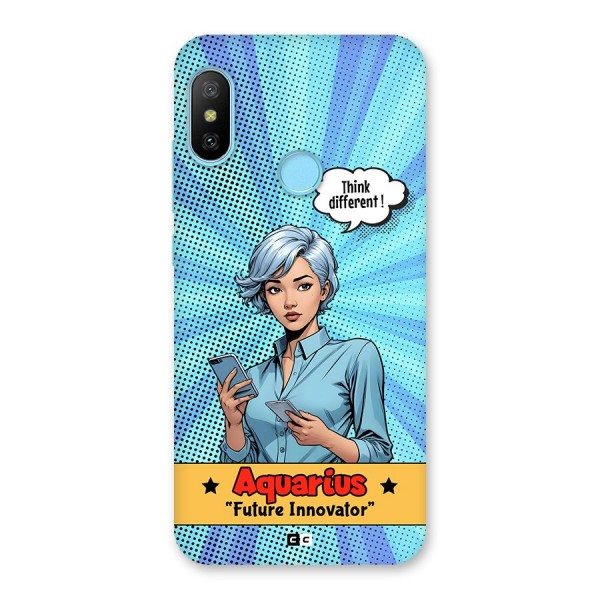 Innovative Aquarius Back Case for Redmi 6 Pro