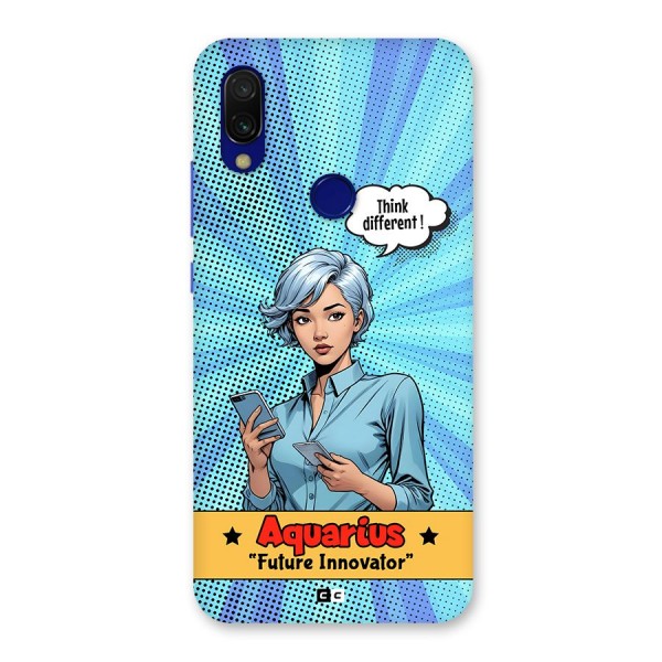 Innovative Aquarius Back Case for Redmi 7