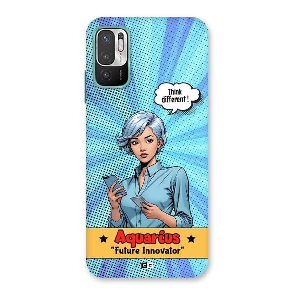Innovative Aquarius Back Case for Redmi Note 10T 5G