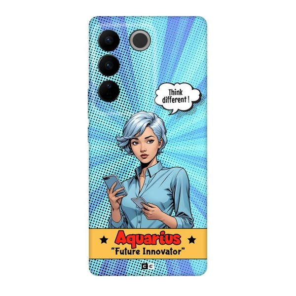 Innovative Aquarius Back Case for Vivo V27