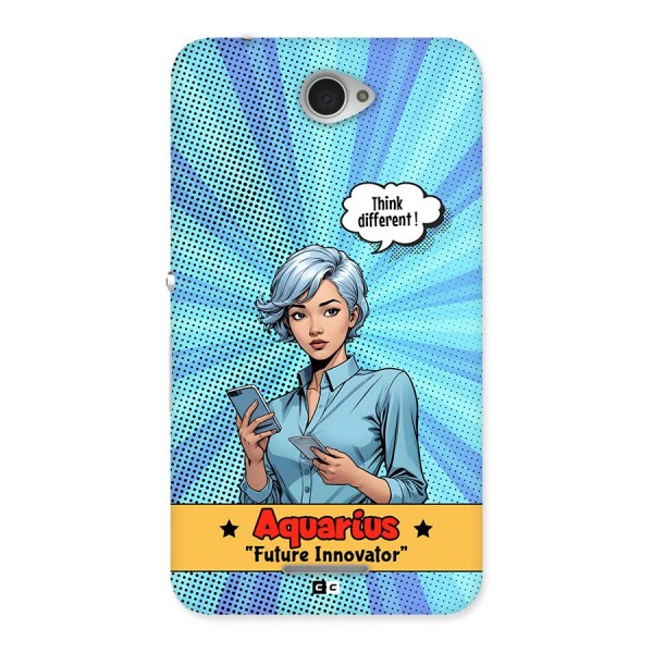 Innovative Aquarius Back Case for Xperia E4
