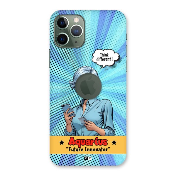 Innovative Aquarius Back Case for iPhone 11 Pro Logo Cut