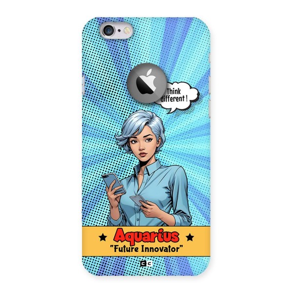 Innovative Aquarius Back Case for iPhone 6 Logo Cut