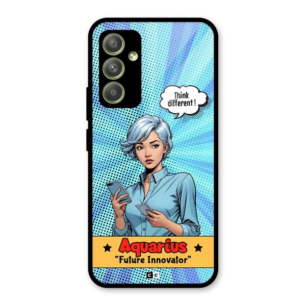 Innovative Aquarius Glass Back Case for Galaxy A54