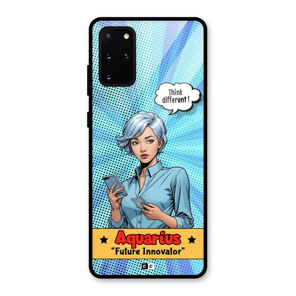 Innovative Aquarius Glass Back Case for Galaxy S20 Plus