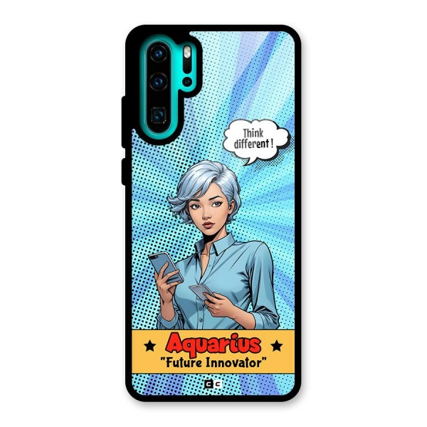 Innovative Aquarius Glass Back Case for Huawei P30 Pro