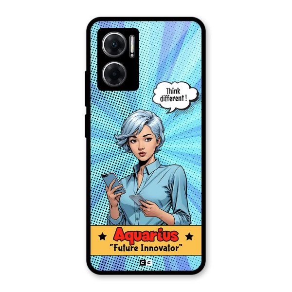 Innovative Aquarius Glass Back Case for Redmi 11 Prime 5G