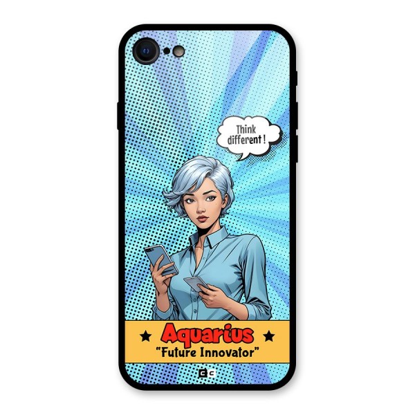 Innovative Aquarius Glass Back Case for iPhone SE 2022