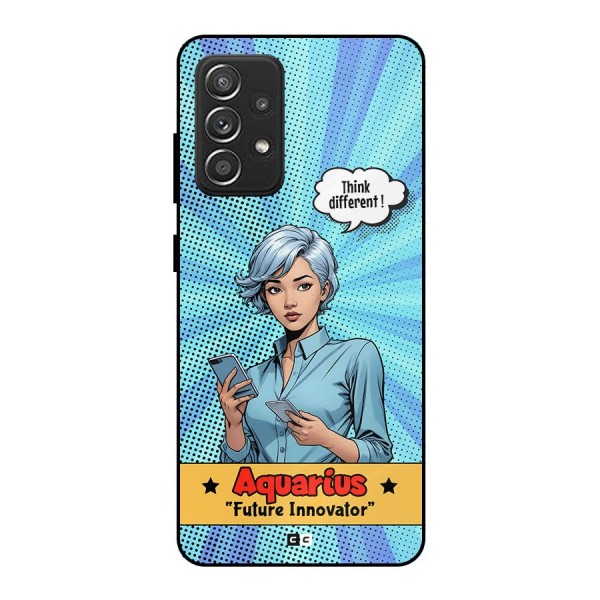 Innovative Aquarius Metal Back Case for Galaxy A52