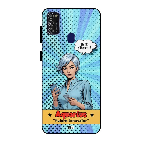 Innovative Aquarius Metal Back Case for Galaxy M30s