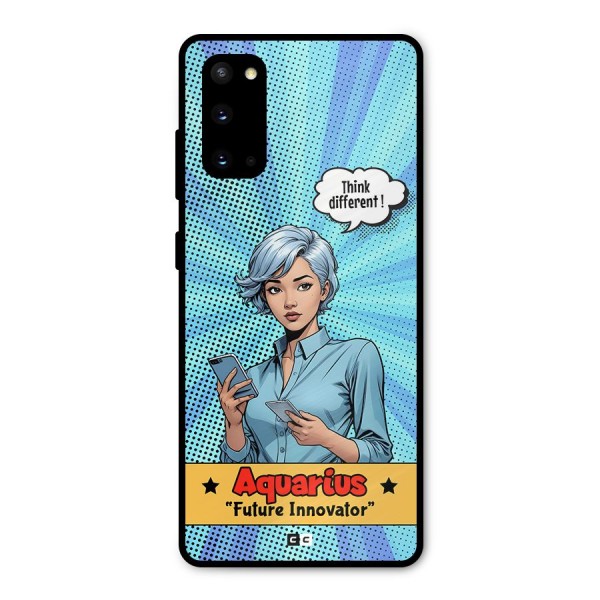 Innovative Aquarius Metal Back Case for Galaxy S20