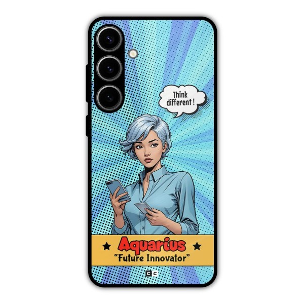 Innovative Aquarius Metal Back Case for Galaxy S24 Plus