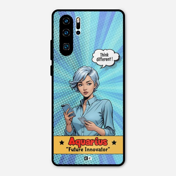Innovative Aquarius Metal Back Case for Huawei P30 Pro