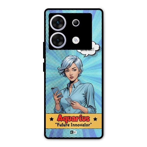 Innovative Aquarius Metal Back Case for Infinix Zero 30 5G