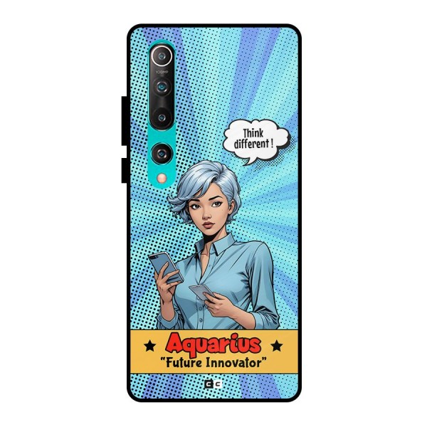 Innovative Aquarius Metal Back Case for Mi 10