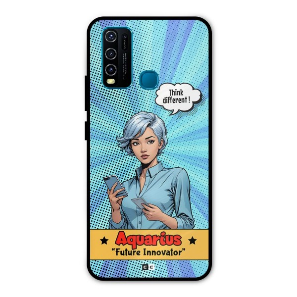 Innovative Aquarius Metal Back Case for Vivo Y50