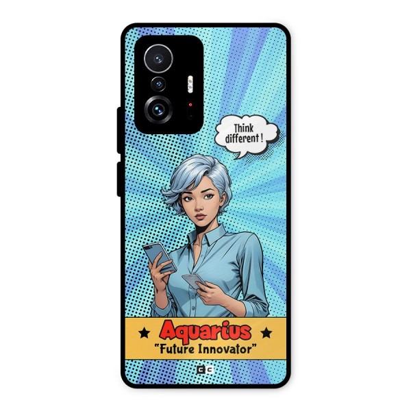 Innovative Aquarius Metal Back Case for Xiaomi 11T Pro