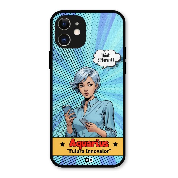 Innovative Aquarius Metal Back Case for iPhone 12