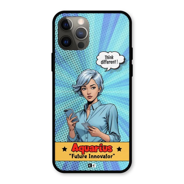 Innovative Aquarius Metal Back Case for iPhone 12 Pro