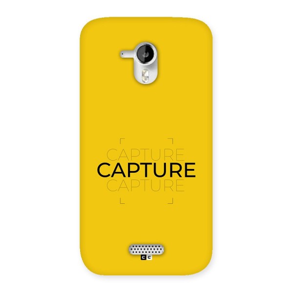 Instant Capture Back Case for Canvas HD A116