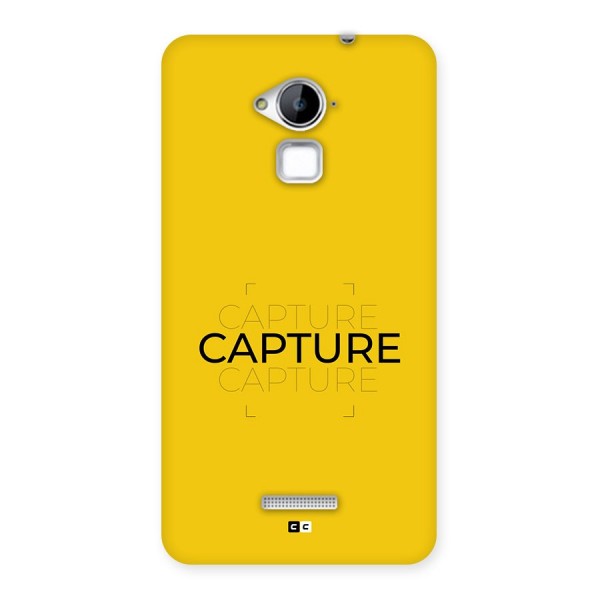 Instant Capture Back Case for Coolpad Note 3