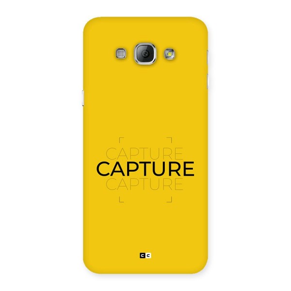 Instant Capture Back Case for Galaxy A8