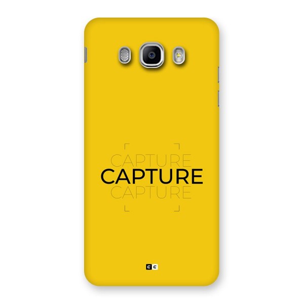 Instant Capture Back Case for Galaxy J5 2016