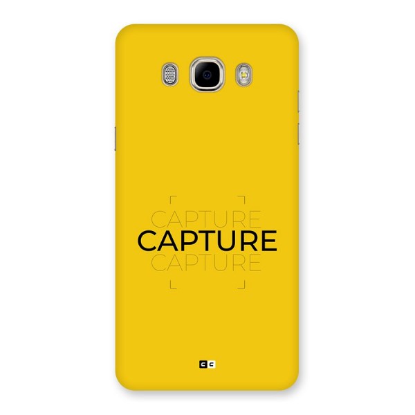 Instant Capture Back Case for Galaxy J7 2016