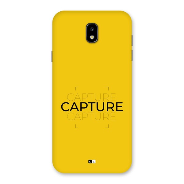 Instant Capture Back Case for Galaxy J7 Pro