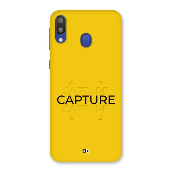 Instant Capture Back Case for Galaxy M20
