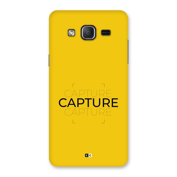 Instant Capture Back Case for Galaxy On7 Pro