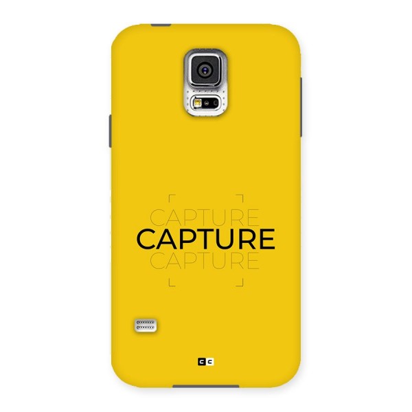 Instant Capture Back Case for Galaxy S5