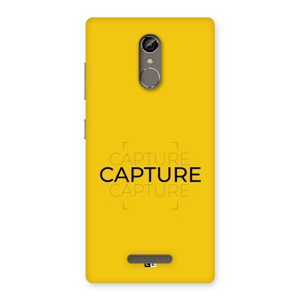 Instant Capture Back Case for Gionee S6s