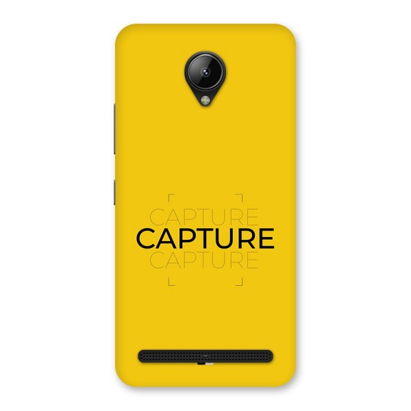 Instant Capture Back Case for Lenovo C2