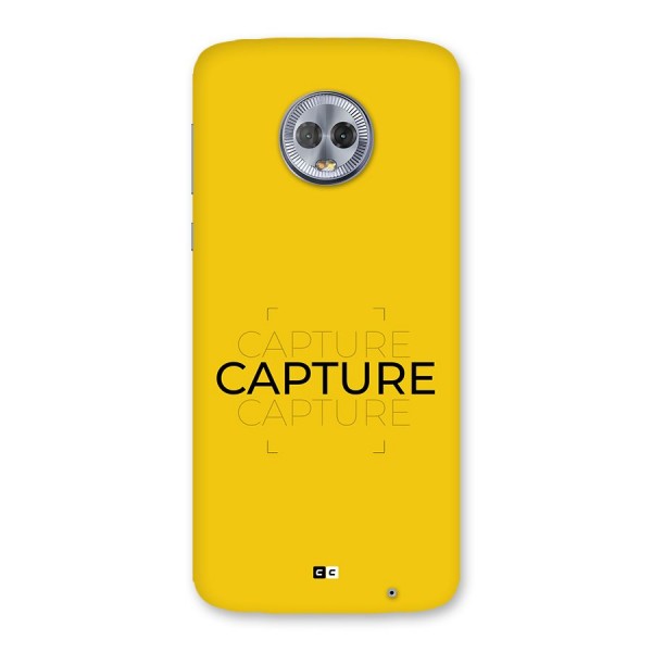 Instant Capture Back Case for Moto G6 Plus