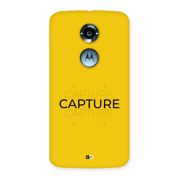 Instant Capture Back Case for Moto X2