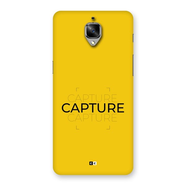 Instant Capture Back Case for OnePlus 3T