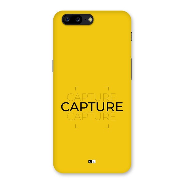 Instant Capture Back Case for OnePlus 5