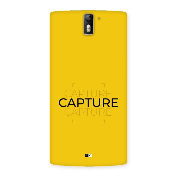 Instant Capture Back Case for OnePlus One