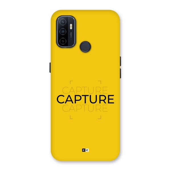 Instant Capture Back Case for Oppo A33 (2020)