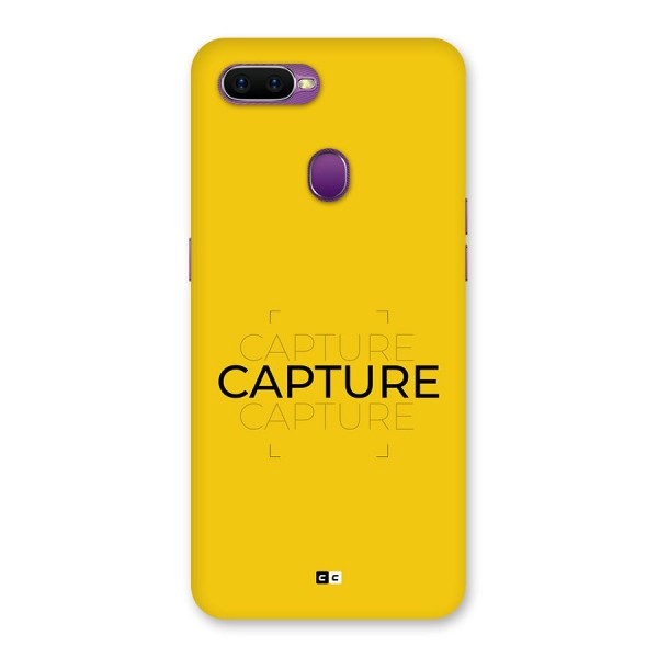 Instant Capture Back Case for Oppo F9