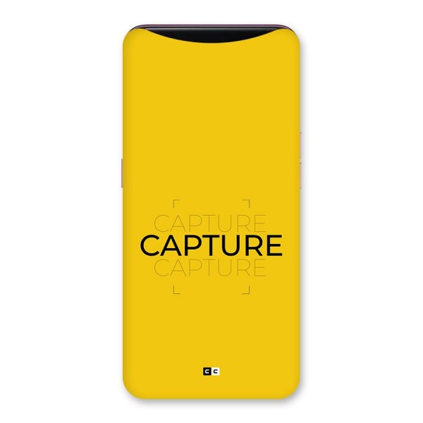 Instant Capture Back Case for Oppo Find X