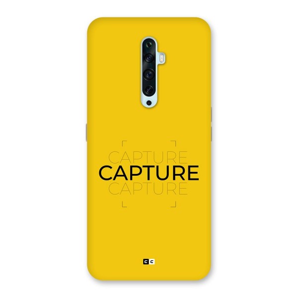 Instant Capture Back Case for Oppo Reno2 F