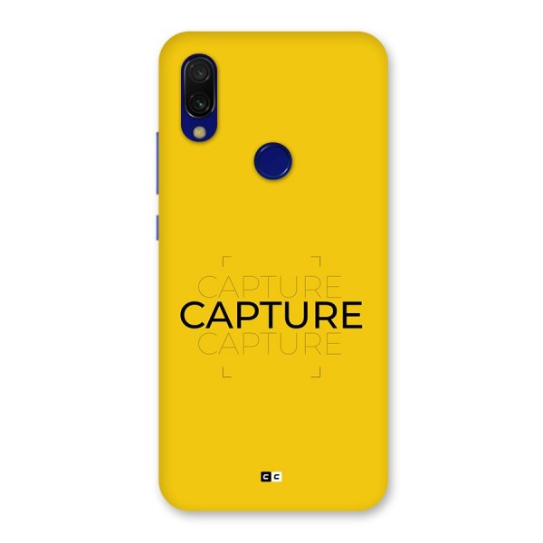 Instant Capture Back Case for Redmi 7